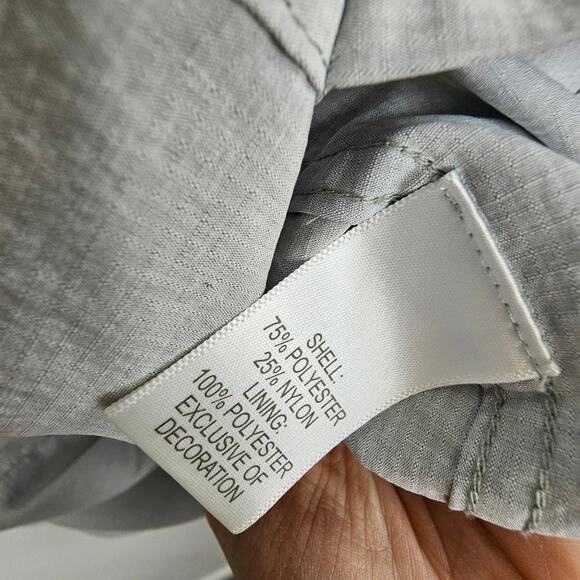 Alaskan Hardgear Duluth Trading Co. Gray Snap Front Untucked Shirt Men XL - Picture 7 of 8